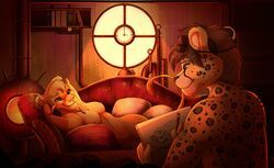 bahati_whiteclaw, korben_(kanrodstavoyan), kitchiki, anthro, blue_eyes