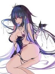 emma_llama, indie_virtual_youtuber, s7nsles, 1girls, ass