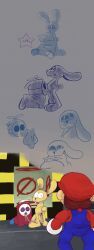 fly_guy, mario, mips, power_star, mario_(series)