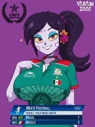 catalina_la_catrina, canal_5, london_2012_olympics, olympics, televisa