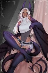 maewix1, 1girls, 2_tails, 3_fingers, 3_toes