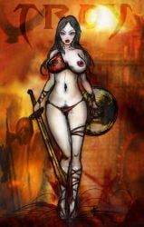 penthesilea_(mythology), greek_mythology, the_epic_cycle, trojan_war, aishado