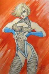 power_girl, dc_comics, zoe_lacchei, 1girls, big_breasts