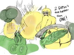 dipsy, dipsy_(slendytubbies), laa-laa, laa-laa_(slendytubbies), lake_dipsy_(slendytubbies)
