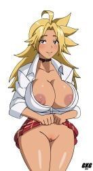 shiraishi_kyouka, energy_kyouka!!, gkg, areolae, big_breasts