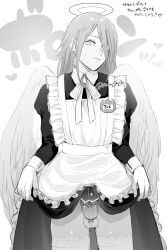 angel_devil_(chainsaw_man), chainsaw_man, 1boy, alternate_costume, angel_wings