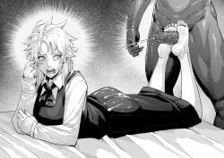 fami_(chainsaw_man), famine_(personification), chainsaw_man, cirenk, 1boy