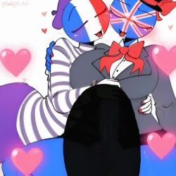 france_(countryhumans), united_kingdom_(countryhumans), countryhumans, countryhumans_girl, kak0yt0_chel