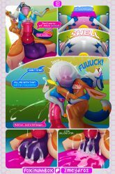 blip_(foxinuhhbox), quippy, side_effects_(comic), foxinuhhbox, animal_genitalia