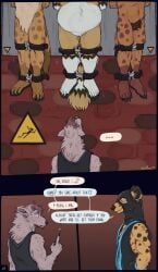 porcumoose_artistries, 4_toes, 5_toes, ankles_tied, anthro