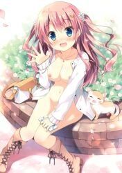 pan_(mimi), 1girls, bag, blush, boots