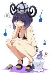 gwynn_(pokemon), hitomoshi, litwick, muku_(pokemon), pokemon_(species)