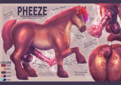 pheeze, smagloosh, animal_genitalia, animal_penis, anus