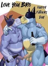 bandit_heeler, stripe_heeler, bluey_(series), father's_day, holidays