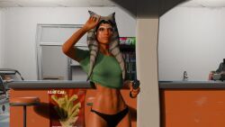 ahsoka_tano, togruta, star_wars, matt_cat, 1girls