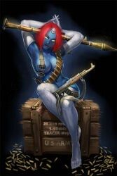 mystique, marvel, x-men, 1girls, big_breasts