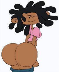 cree_lincoln, cartoon_network, codename:_kids_next_door, 1girls, ass