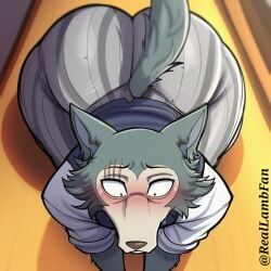 legoshi_(beastars), beastars, reallambfan, 1boy, anthro