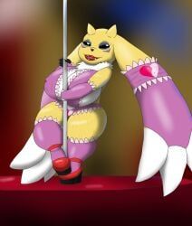 digimon_(species), fenekmon, lopmon, renamon, bandai_namco