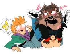 matt_(eddsworld), eddsworld, ass, ass_grab, asshole