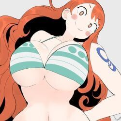 nami_(one_piece), protagonist, one_piece, one_piece:_fishman_island_arc, shonen_jump