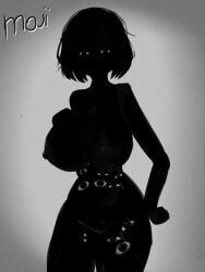 nate_hand_gesture, big_boobs, big_breasts, black_body, black_eyes