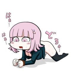 nanami_chiaki, danganronpa, danganronpa_2:_goodbye_despair, yama_batake, 1girls