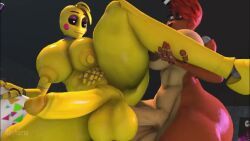chica_(disembowell), freddy_(disembowell), frederika_(fnaf), toy_chica_(fnaf), five_nights_at_freddy's