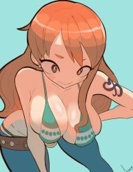 nami_(one_piece), protagonist, one_piece, one_piece:_fishman_island_arc, shonen_jump
