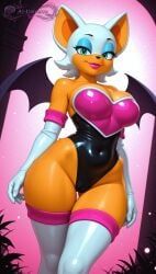 rouge_the_bat, sonic_(series), sonic_the_hedgehog_(series), aiuniverse56, anthro
