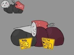 naily_(bfdi), price_tag_(bfdi), battle_for_dream_island, object_shows, 31shoebill
