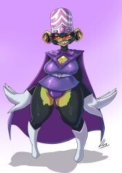 mojo_jojo, cartoon_network, powerpuff_girls, lluisabadias, 1girls