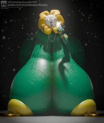 flowey, flowey_(undertale), flowey_the_flower, flowey_with_a_body, undertale