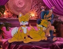 miles_prower, nicole_the_lynx, tikal_the_echidna, archie_comics, sega