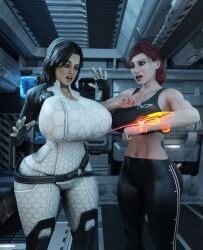 commander_shepard, miranda_lawson, bioware, mass_effect, sekaithereturn