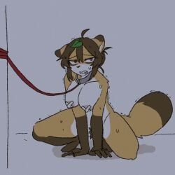 animal_humanoid, barkbark505, bdsm, bodily_fluids, breasts