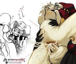 anon, pierrot_(the_freak_circus), y/n, the_freak_circus, 1boy