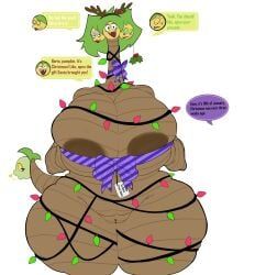 alolan_exeggutor, exeggutor, zoey_(gardesnorela), christmas, pokemon