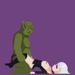 vampire's_knight, nubeedev, 1boy, 1girls, ass