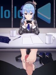 hoshimachi_suisei, hololive, hololive_gen_0, hololive_japan, paingoro