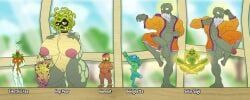 boingsetta_(pvz), electrici-tea_(pvz), gumnut_(pvz), imp_pear_(pvz), medusa