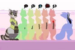 ann_coon_(hgoldenbell), nagainosfw, 1girls, animal_genitalia, animal_penis