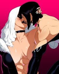 black_cat_(marvel), cindy_moon, felicia_hardy, silk_(marvel), marvel