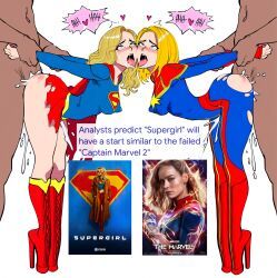 brie_larson, captain_marvel, carol_danvers, milly_alcock, supergirl