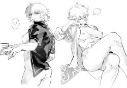 ginko_sakata, gintoki_sakata, gintama, baka_roll, bottomless
