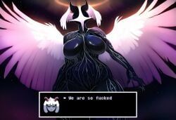 ralsei, titan_(deltarune), deltarune, undertale_(series), fasade