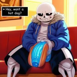 sans_(undertale), undertale_(series), phantomlamb, animated_skeleton, balls