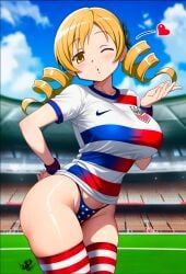 tomoe_mami, mahou_shoujo_madoka_magica, puella_magi_madoka_magica, world_cup, madoka_worship