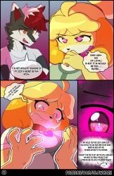 artifact_the_fox, isabelle_(animal_crossing), animal_crossing, nintendo, glowhorn
