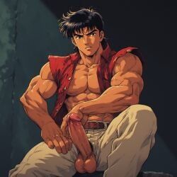 male_only, muscular_male, tan_body